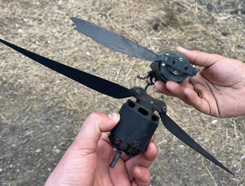 Un dron ruso cayó a 800 metros de la frontera polaca horas después de que Boris Johnson pasara por ahí