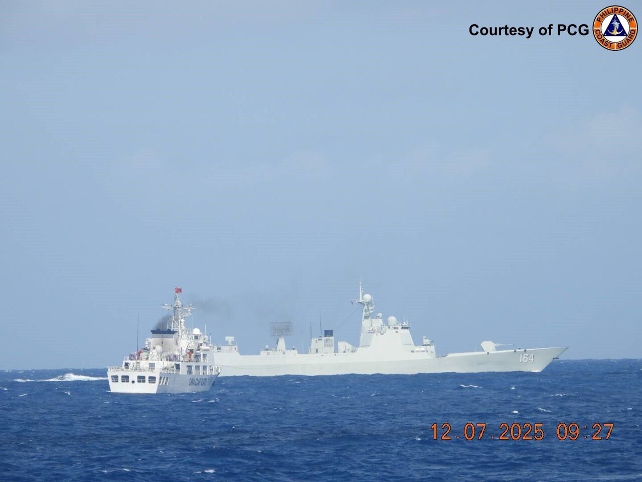 Choques en el Mar del Sur de China se multiplican: seis incidentes en octubre entre Filipinas y China